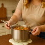 زیر دیگی و زیر قابلمه ای سیلیکونی نسوز مدل بابل WS
